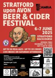 Photo from the Stratford-Upon-Avon Beer and Cider Festival