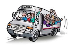 Photo from the Solway Branch Social - Campaigning Bus Trip 